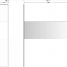 STUDIO LINE SE 150 KIT pour les mini-cuisines 150 cm