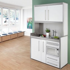 Cuisine de projet STUDIOLINE 120 cm micro combi + frigo