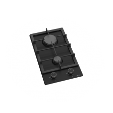 Minikitchen BeNeLux gas hob black 30 cm with wok