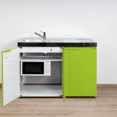 Minikeuken KITCHENLINE MKM 120 Appel groen met 3 toestellen