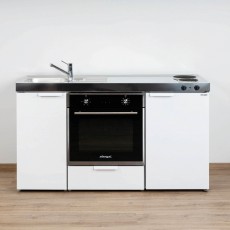 Minikitchen KITCHENLINE MKB 150 white with 3 appliances