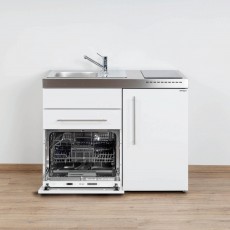 Minikeuken PREMIUMLINE MPGS 110 wit inductie kookplaat