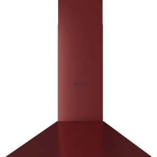 Decoratieve cooker hood 50 cm Red 300m³/h-recirculation