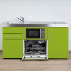 Minikeuken PREMIUMLINE 160 cm All-in-One plus appel groen