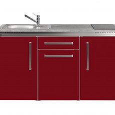 Minikitchen DESIGNLINE MD150 Color fridge and hob vitro cera