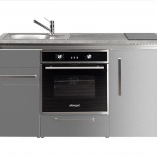 Mini-cuisine DESIGNLINE MDB 150 Acier inoxydable 3 appareils