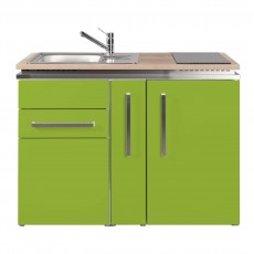 Mini-cuisine DESIGNLINE MD 120 A Vert ardoise frigo inducti