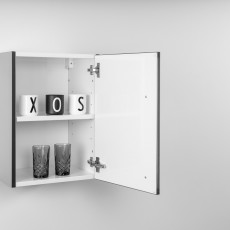 Wall cabinet stainless steel pre built 40 cm